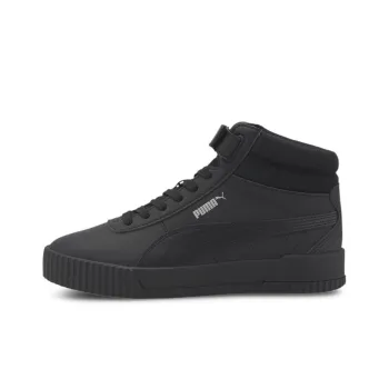 PUMA Carina Mid Top Sneakers Black Women's
