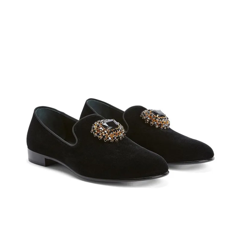 Giuseppe Zanotti Remye Rhinestone embellished Loafers-2