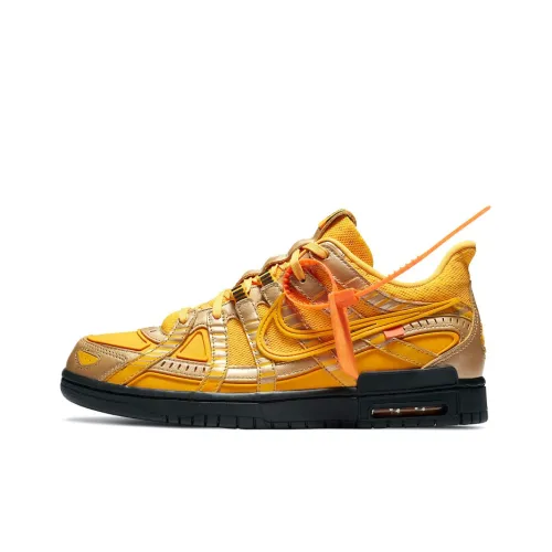 Nike Air Rubber Dunk 'Off-White University Gold'