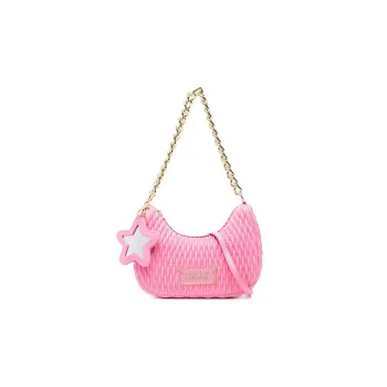 VERSACE JEANS COUTURE Polyurethane Handbag Shoulder Bag Crossbody Bag Women's Pink