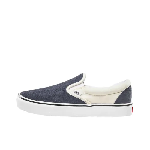 Vans Slip-on Skateboard Shoes Unisex Low-Top Dark Blue