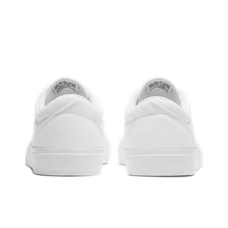 Nike Sb Charge Canvas 'Triple White' Women's-3