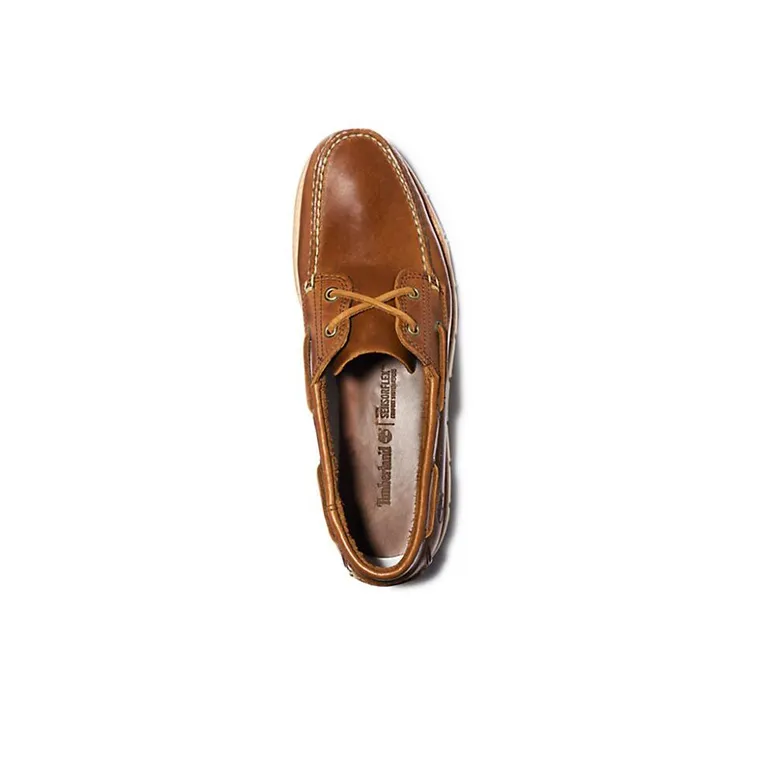 Timberland Tidelands Skateboard Shoes Men Low-Top Brown-2