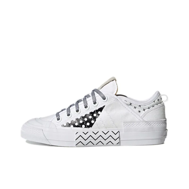 Adidas Originals Nizza 'White Black' Women's-0