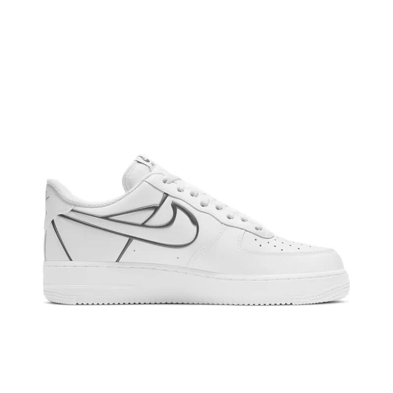 Nike Air Force 1 Low White Metallic Pewter-1