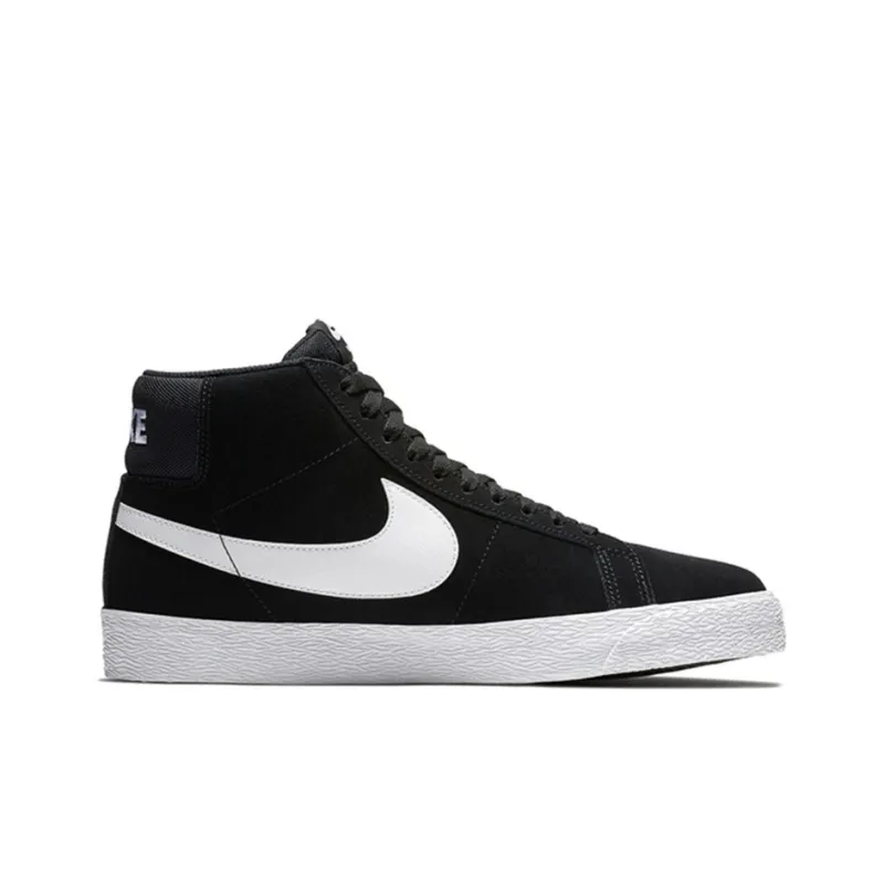 Nike SB Zoom Blazer Mid Black White-1