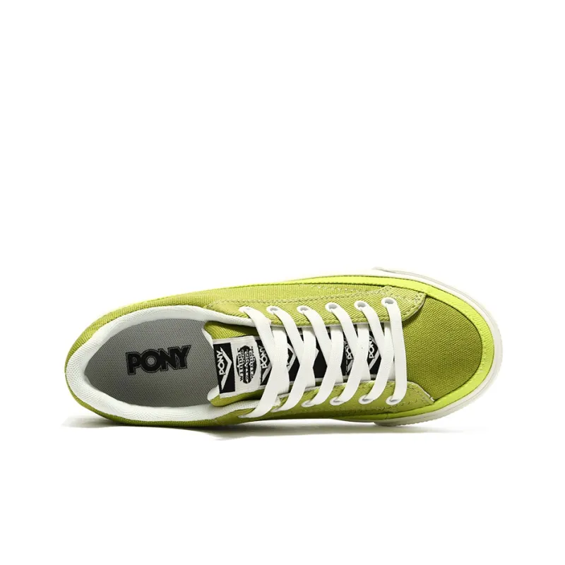 Pony Skateboard Shoes Women's Low Top Mustard Yellow-3
