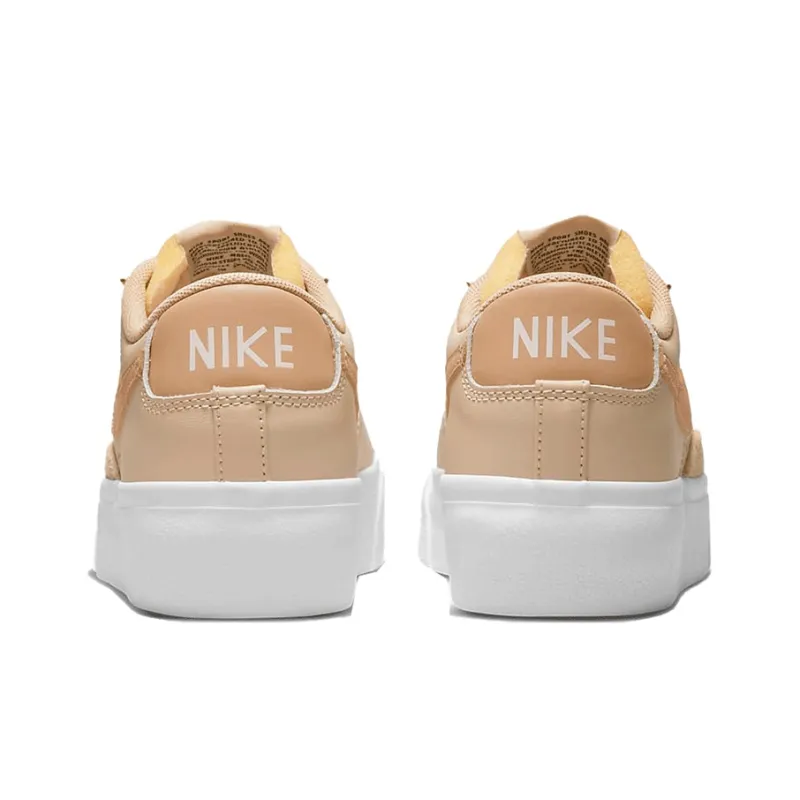 Nike Blazer Low Platform Sanddrift Women's-4