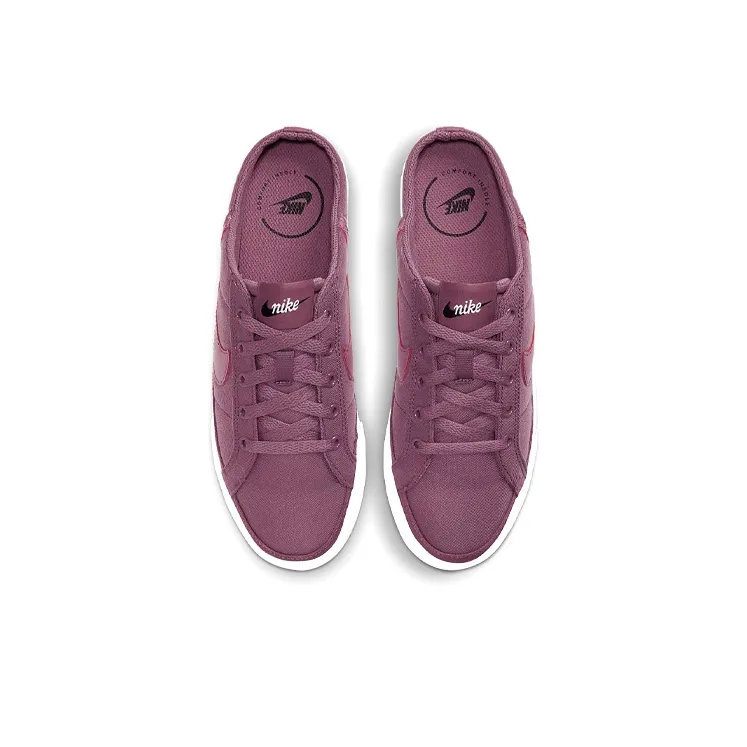 Nike Court Legacy Mule Purple Women's-3