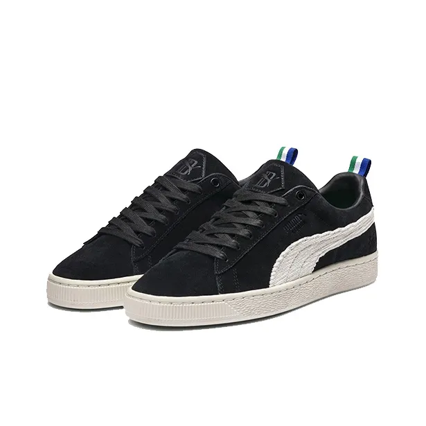 PUMA Suede Big Sean Black Whisper White-2