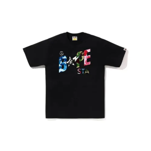 BAPE ABC Camo Crazy Bape Sta Logo Tee 