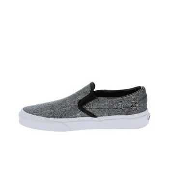 Vans Classic Slip On Stylish Lightweight Cozy Low Top Casual Skate Shoes Gray