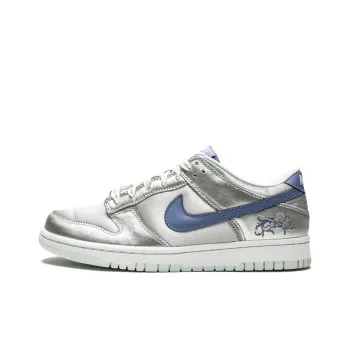 Nike Dunk Low 'Metallic Silver Floral' GS