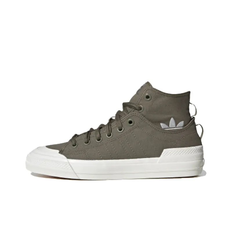 Adidas Nizza Hi Dl Olive Khaki-0