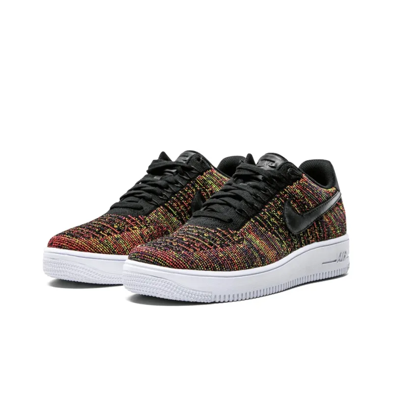 Nike Lab Air Force 1 Low Flyknit Black Multicolor-1