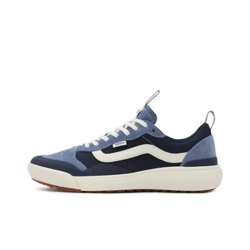 Vans UltraRange Skateboard Shoes Women's Low-Top Blue/White