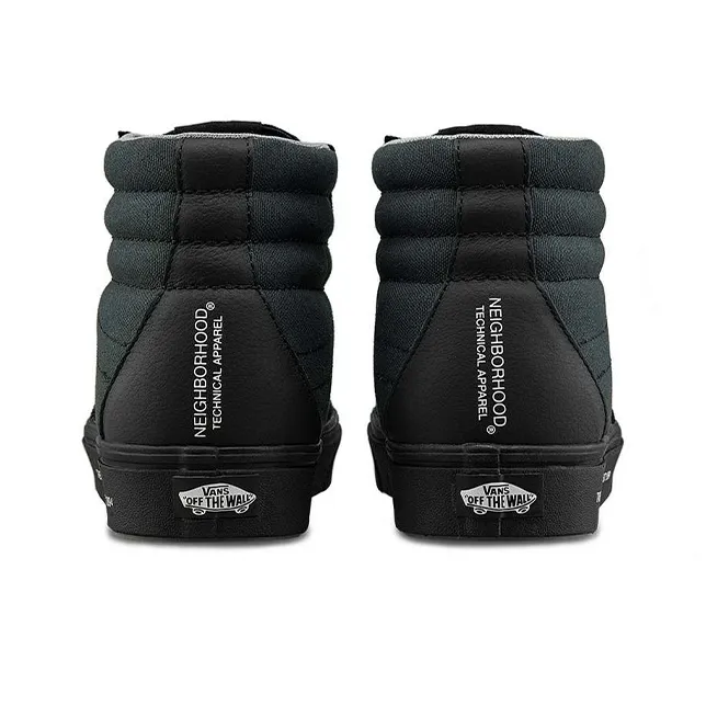 Vans Neighborhood X Vans Sk8 HI Black-3
