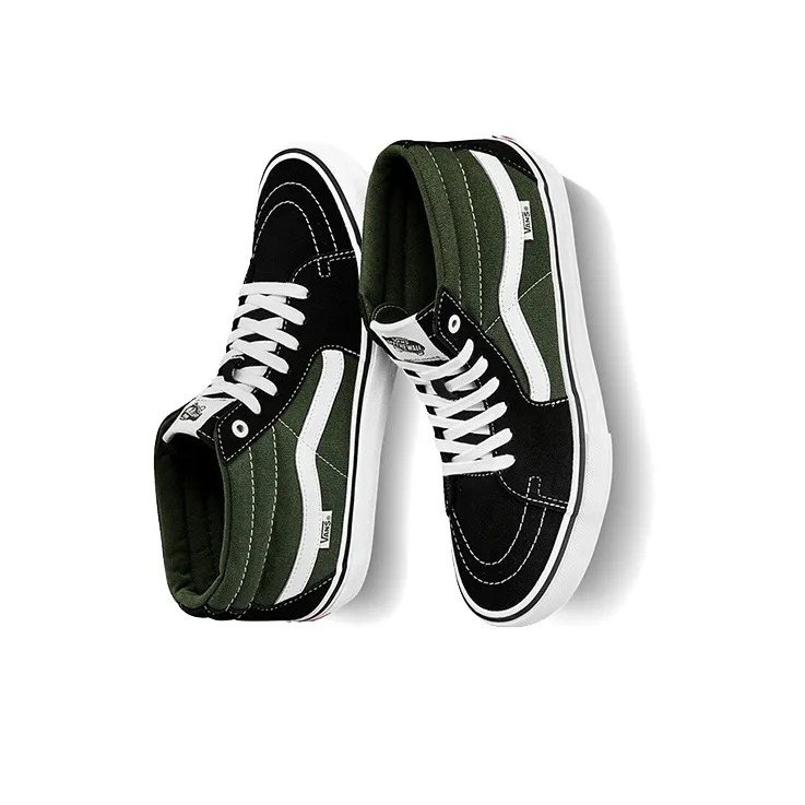 Vans Sk8 Mid Green/Black-4