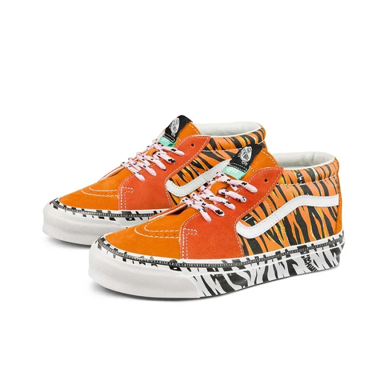 Vans Aries X Og Sk8 Mid Lx 'Tiger Bright'-1