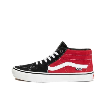 Vans Skate Grosso Mid Black Red White