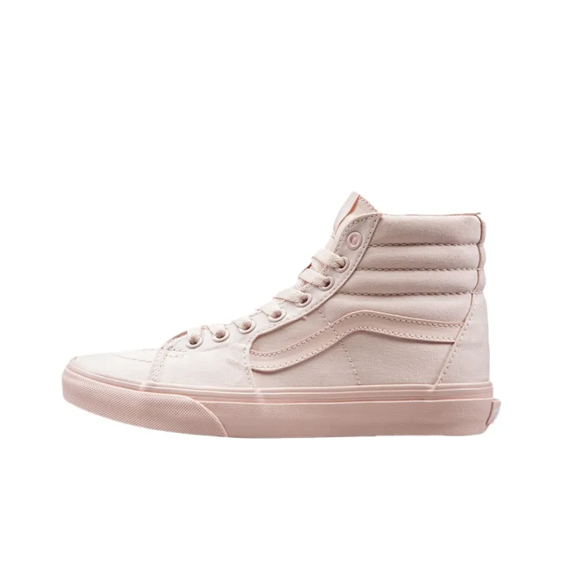 Sk8 Vans Hi Mono Canvas 'Peach Blush'-0