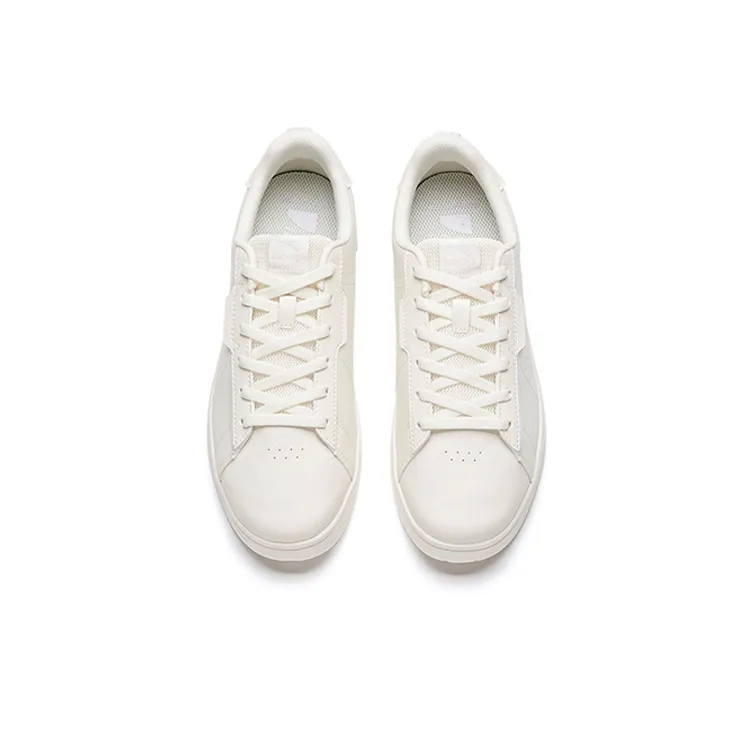 Anta Low Top Skateboard Shoes Women's White Purple-2