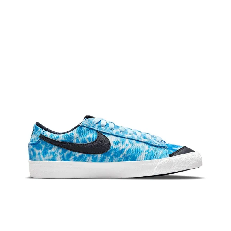 Nike Blazer Low Acid Wash Royal Women's-1