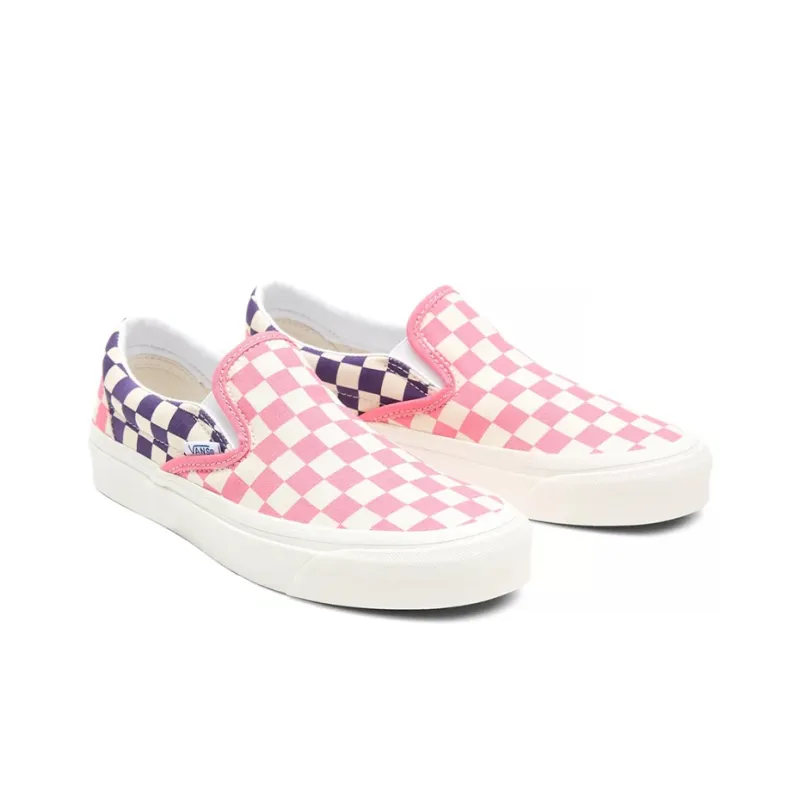 Slip On Classic Vans 98 Dx 'Anaheim Factory Pink Purple Checkerboard'-2