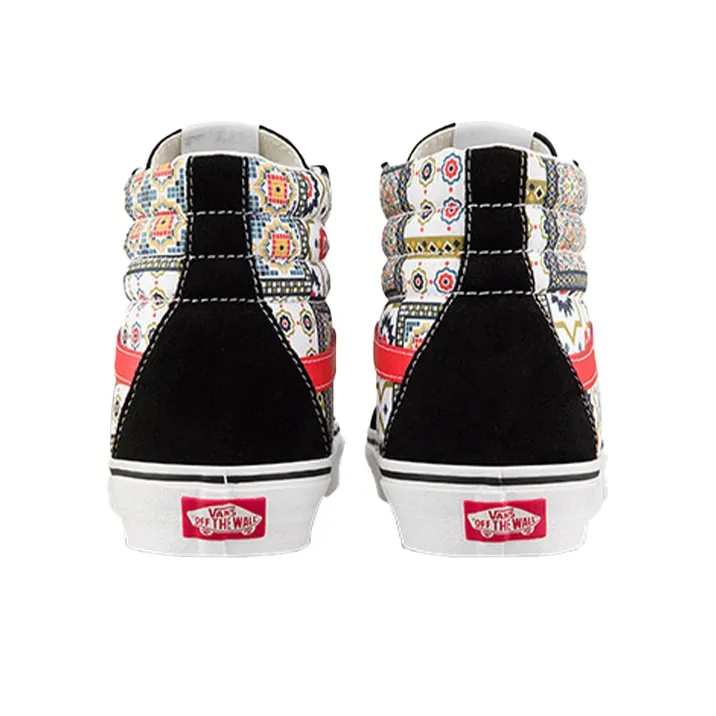 Sk8 Vans -Hi Reissue 'Moroccan Tile Check - Orange'-3