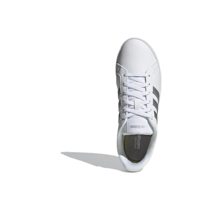 Adidas Neo Courtpoint 'White Silver Metallic' Women's-4