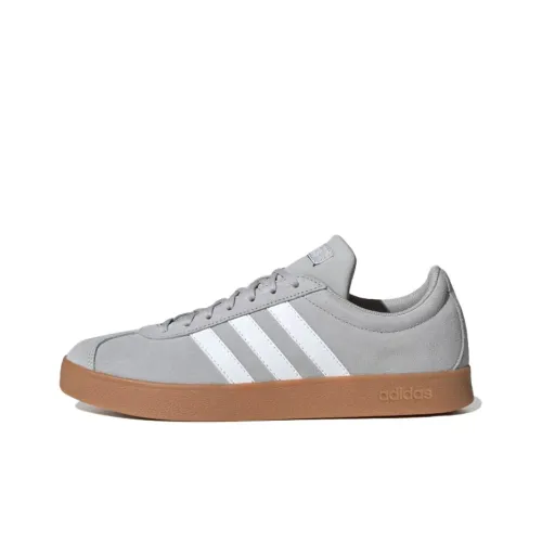 Adidas Neo VL Court 2.0 Skateboard Shoes Women's Low-Top White/Gray