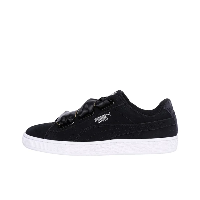 PUMA Suede Heart Galaxy 'Black' Women's-0