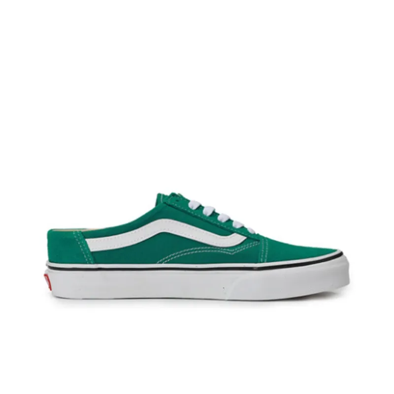 Vans Old Skool Mule Retro Low Tops Casual Skateboarding Shoes Unisex Green-1