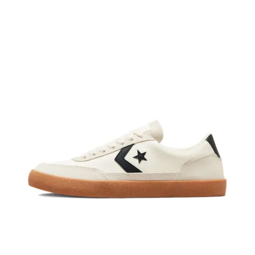 Converse Net Star Classic Anti-Slip Wear-Resistant Low-Top Skateboard Shoes Unisex Beige White Black