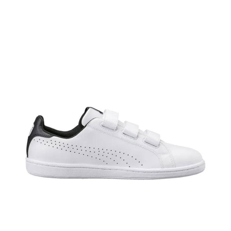 PUMA Smash Velcro 'White Black'-1
