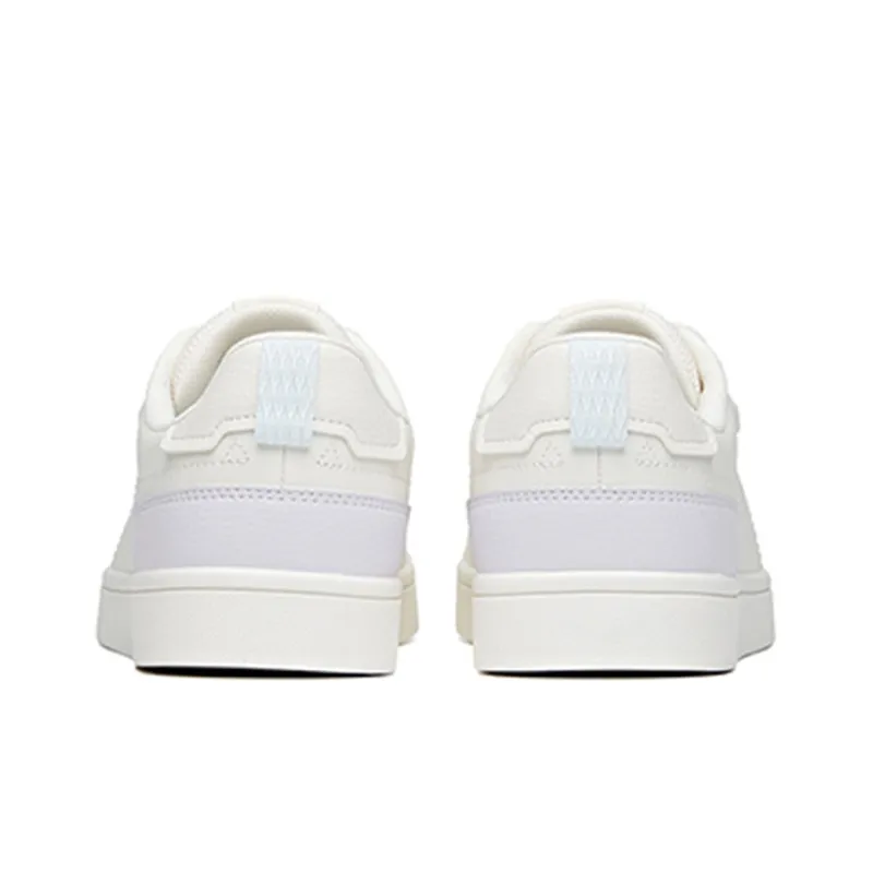 Anta Low Top Skateboard Shoes Women's White Purple-3