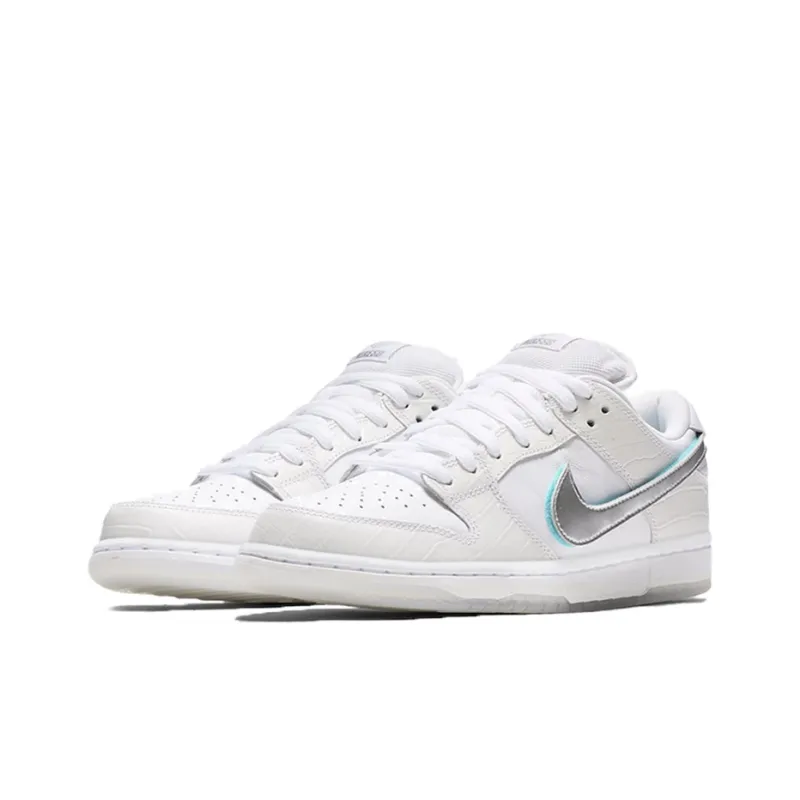Nike Sb Dunk Low Diamond Supply Co. White Diamond-1