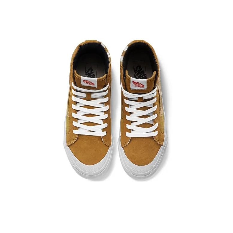 Style 138 Vault Og Vans Lx 'Buckthorn Brown Checkerboard'-3