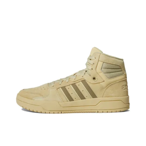 Adidas Neo Entrap Skateboard Shoes Unisex Mid-Top Mustard Yellow