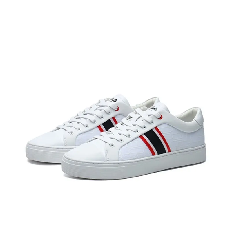 FILA 1911 Stripe Low Top Board Shoes FILA White-2