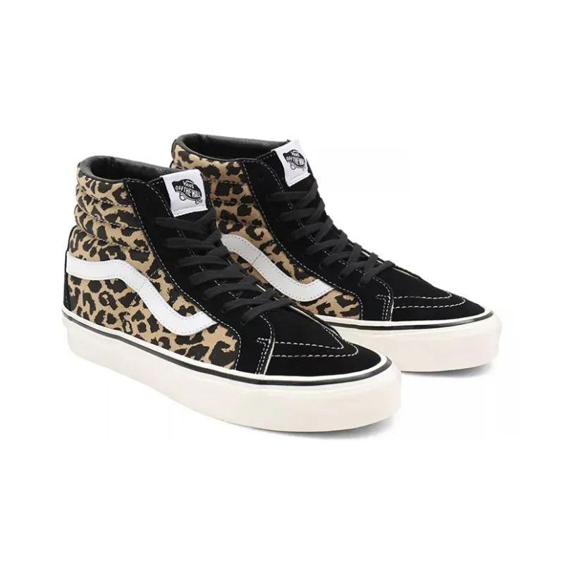 Vans SK8 Hi 38 DX Anaheim Factory Black Leopard-2