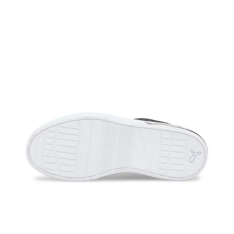 PUMA Cali Star Skateboard Shoes Women's Low-Top Black/Silver/White-4