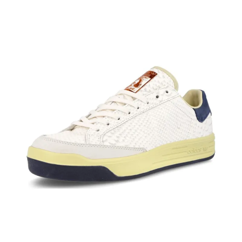 Adidas Rod Laver Reptile White Navy-2