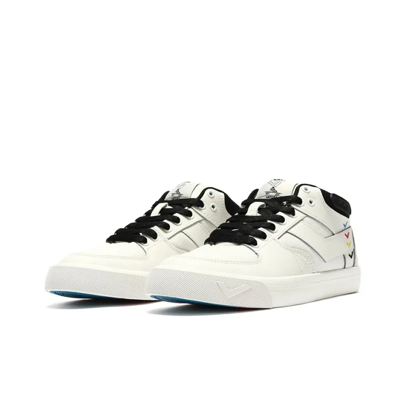 PONY Atop Abrasion Resistant Low Top Skateboard Shoes Women's White-2