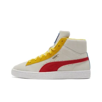 PUMA Suede Mid 21 'White Red Lemon'