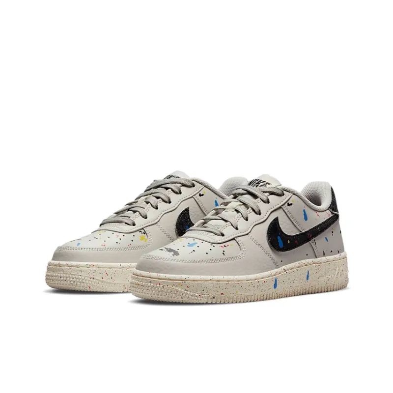 Nike Air Force 1 LV8 Paint Splatter Light Bone GS-2