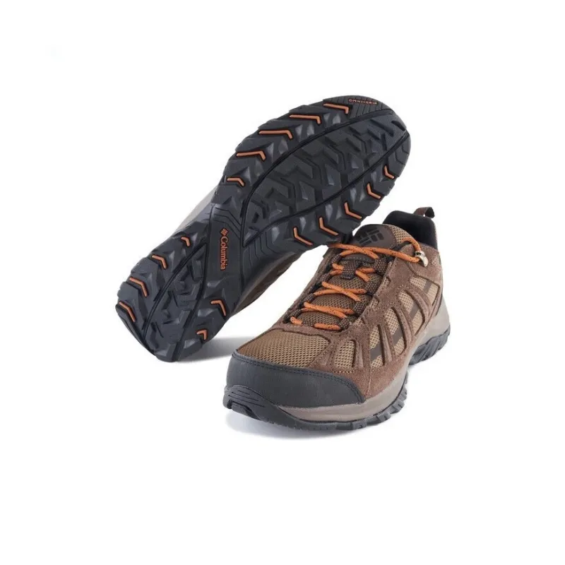 Columbia Anti Slip Wear Resistant Low Top Outdoor Shoes Men's Brown-4