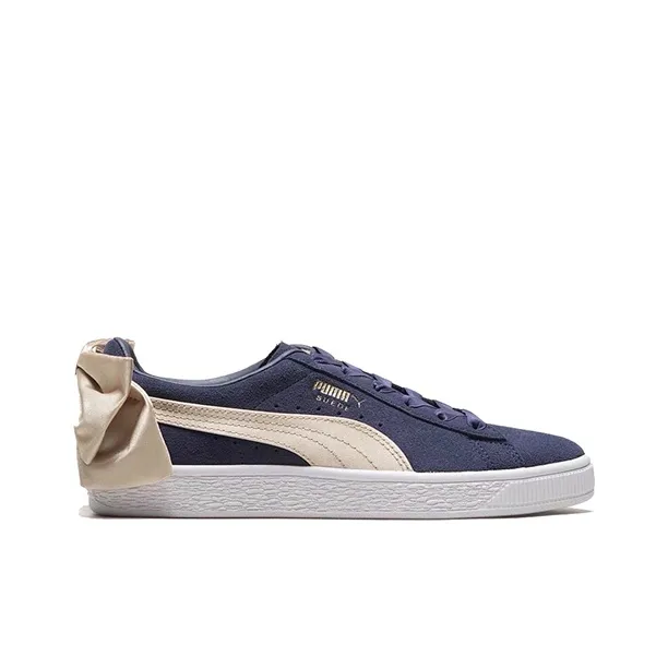 PUMA Suede Bow Varsity Peacoat Women's-2
