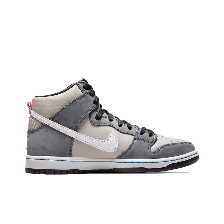 Nike Sb Dunk High Pro Medium Grey Pink