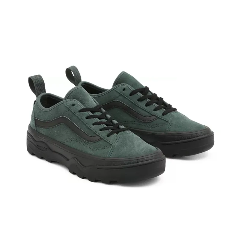 Vans Unisex Suede Sentry Old Skool Wc Sneakers Green/Black-2